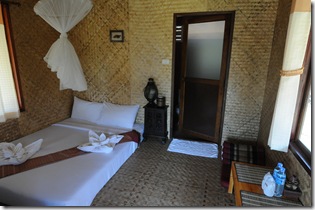 bamboo mat chalets
