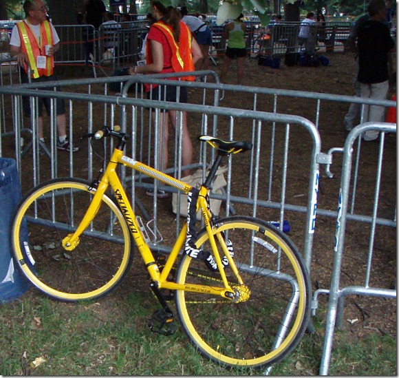 my ride to the race