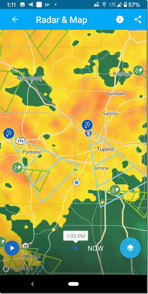 storms aiming for me