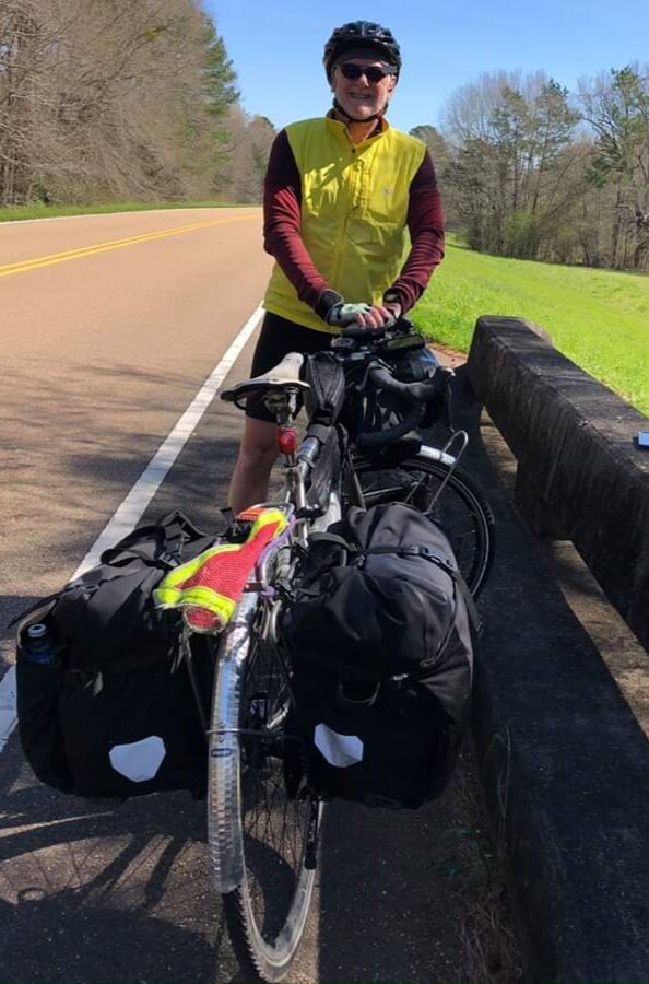  Heading up the Natchez Trace in March 2020 just before heading home to NYC 
